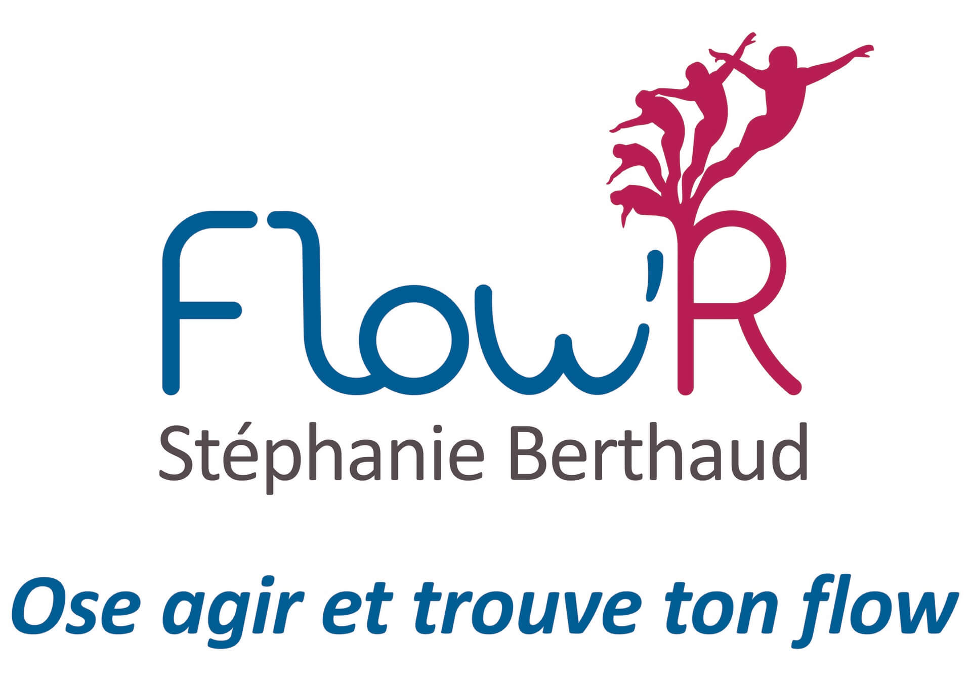 Logo et baseline de Flow'R coaching